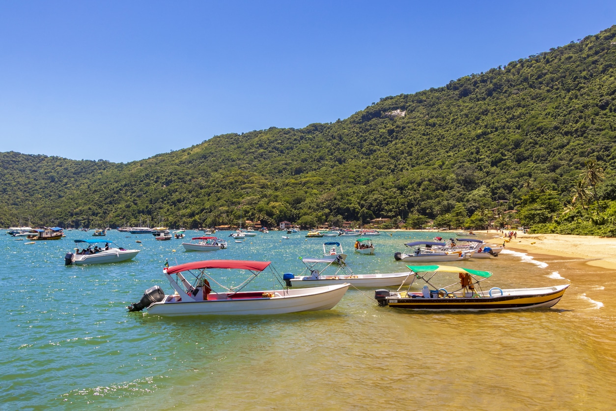 Praia Ilha Grande Angra dos Reis, Rio de Janeiro, Brasil.