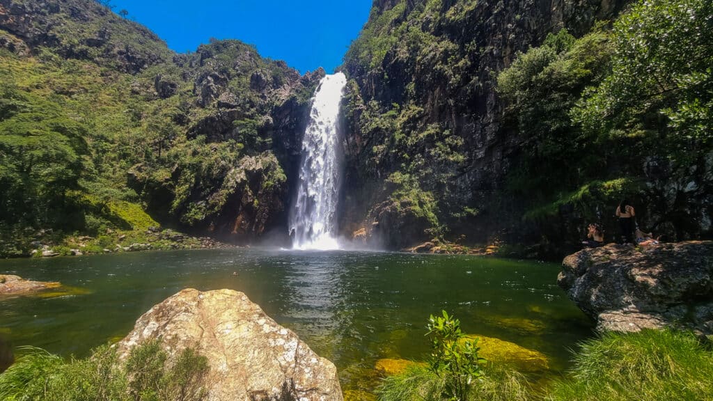 Cachoeira da Serra da Canastra em Minas Gerais