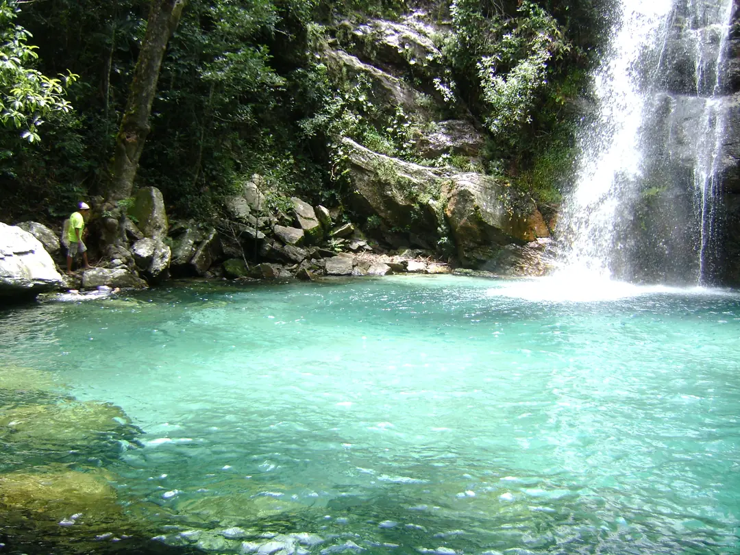 Cachoeira Santa Bárbara, Cavalcante (GO)