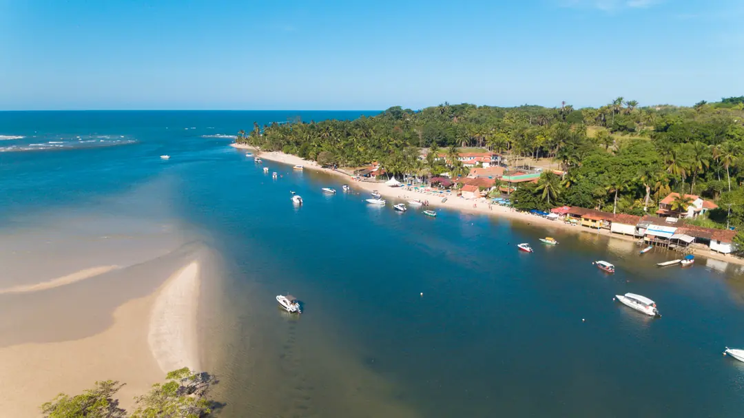 Boca da Barra, Ilha de Boipeba (BA)